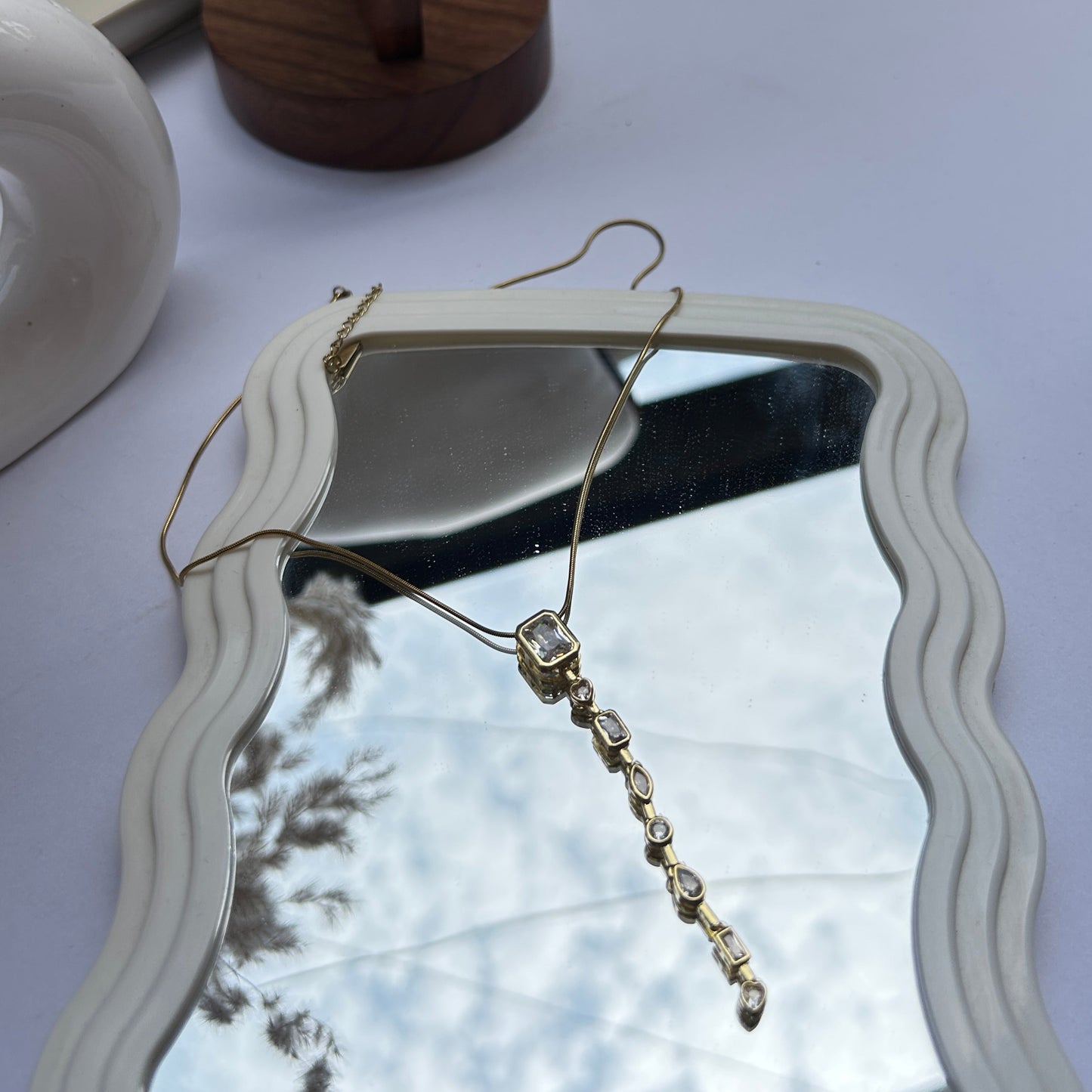 Crystal Cascade Necklace