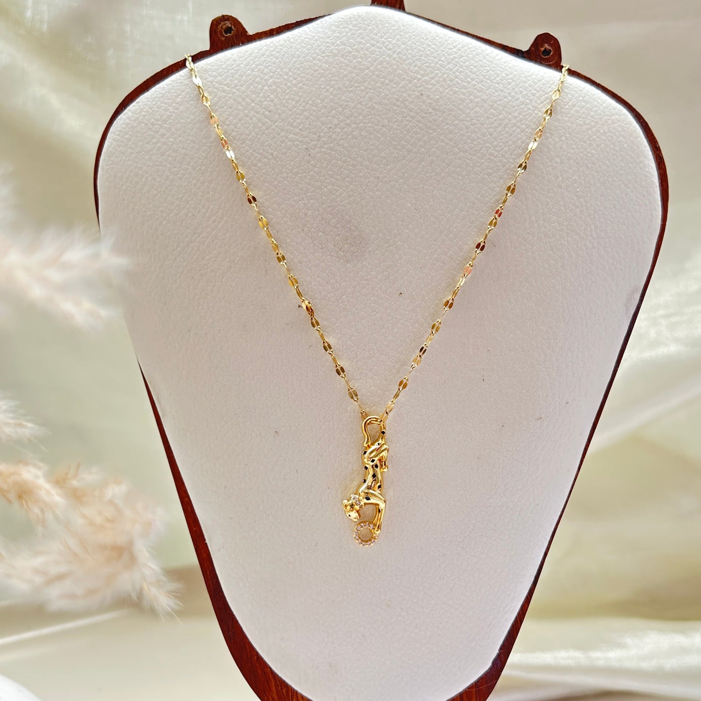 Panther Charm Necklace