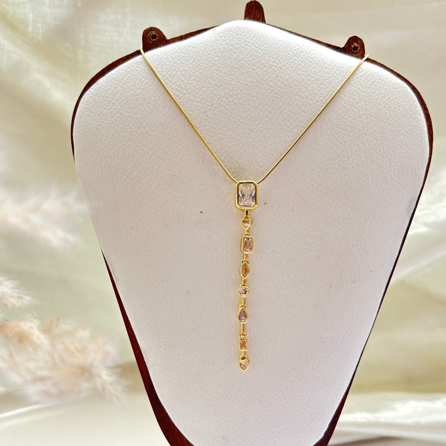 Crystal Cascade Necklace