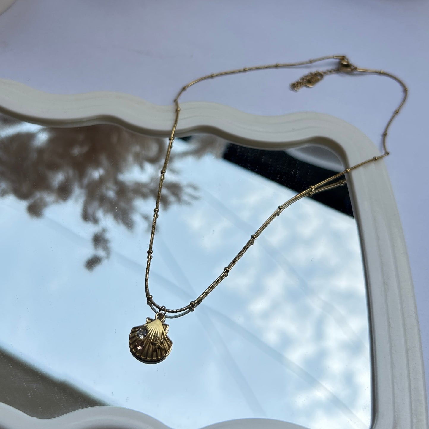 Seashell Charm Necklace