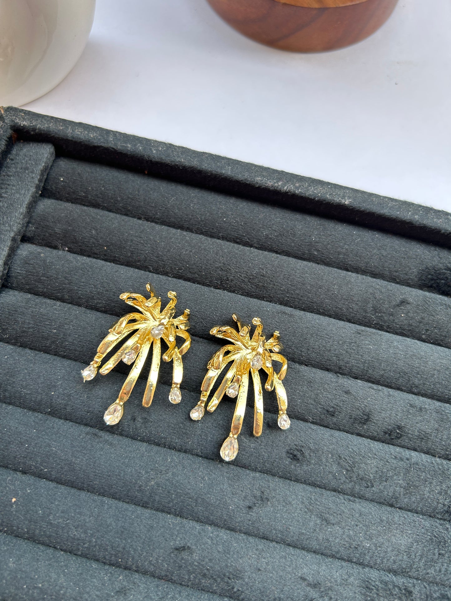 Starburst Crystal Studs