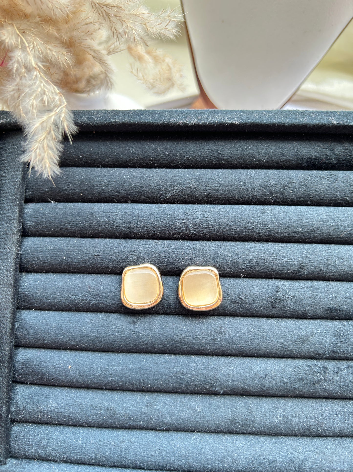 Organic Square Studs