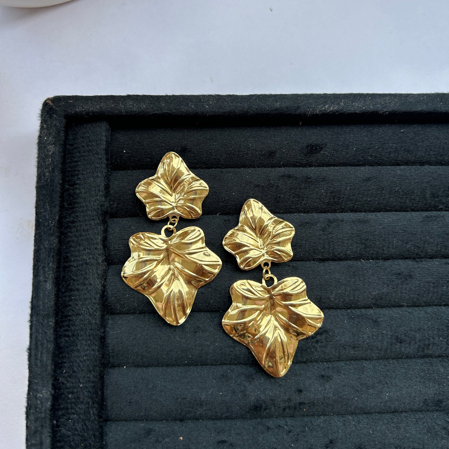 Leaf Drop Earrings
