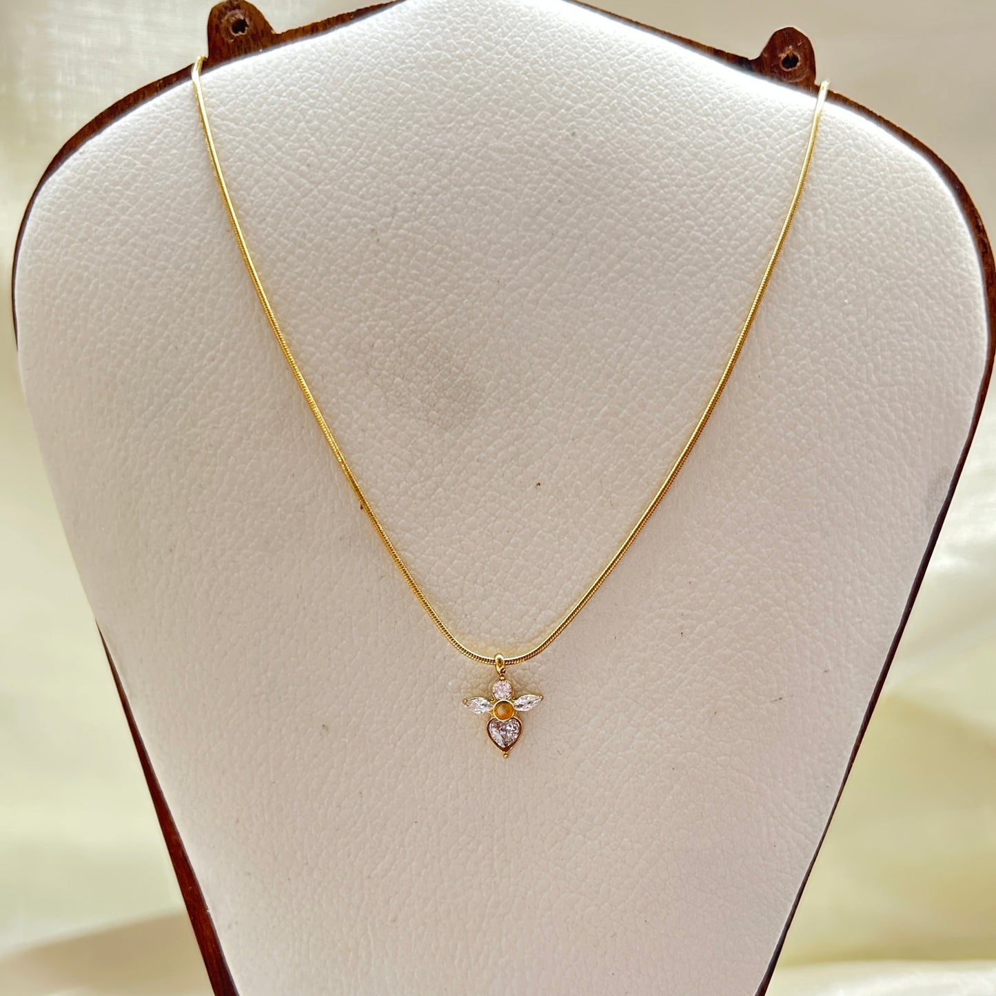 Crystal Flower Necklace