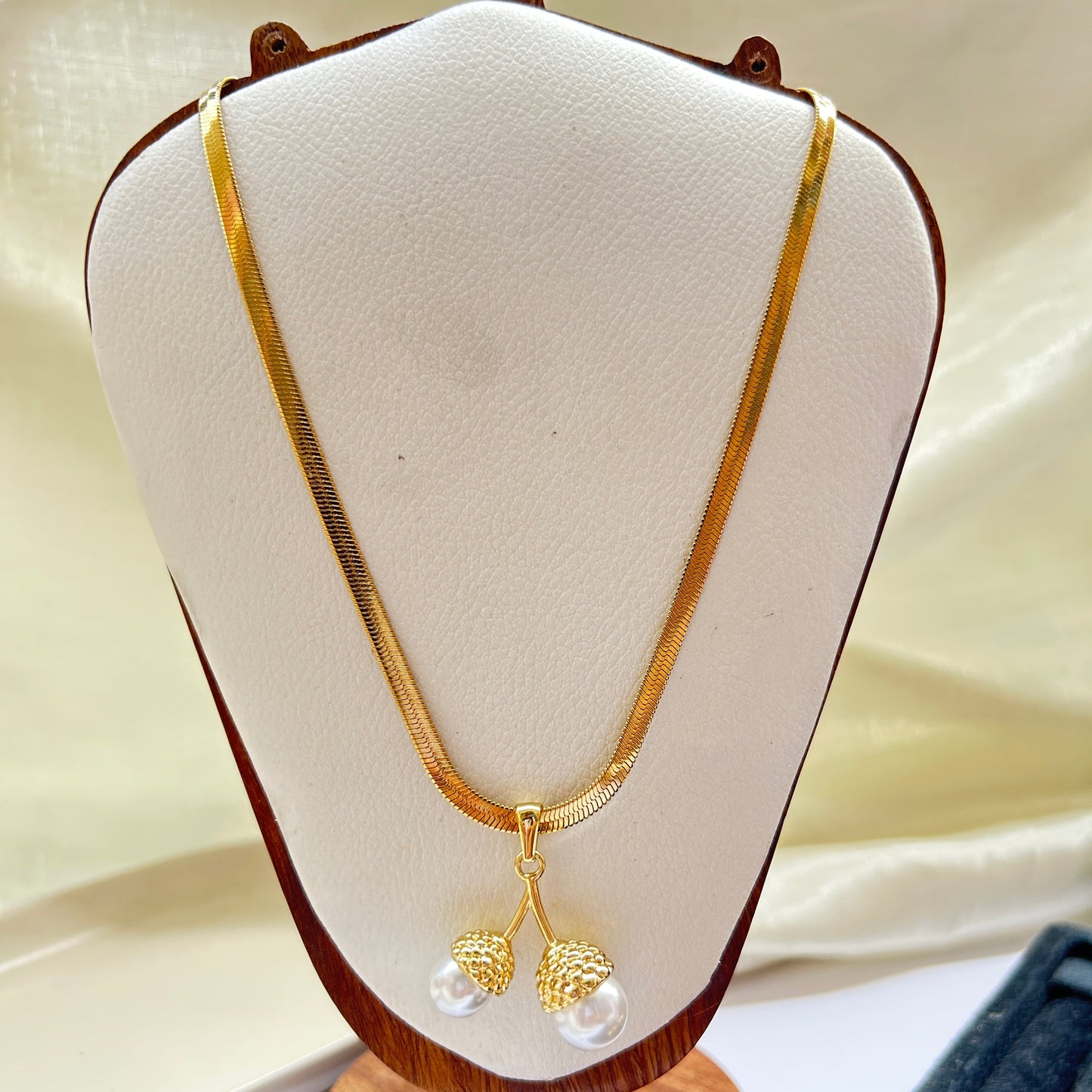 Pearl Cherry Necklace