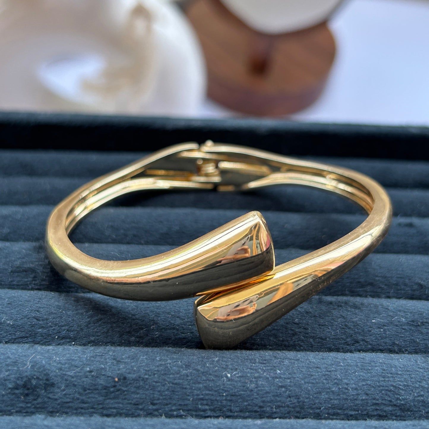Sculpted Wrap Bangle