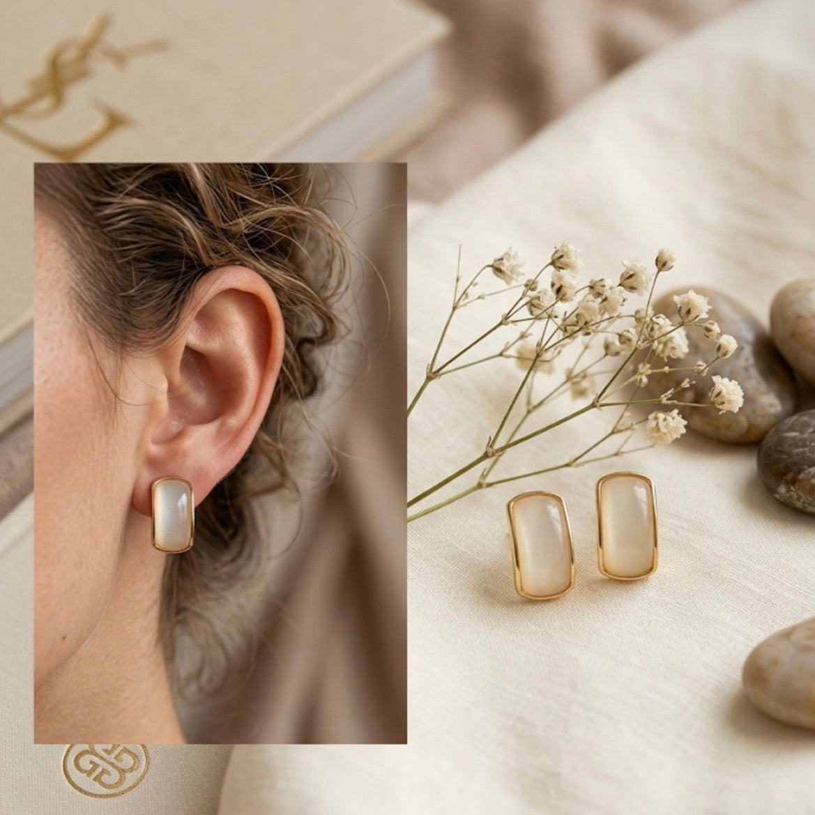 Curved Chunky Studs