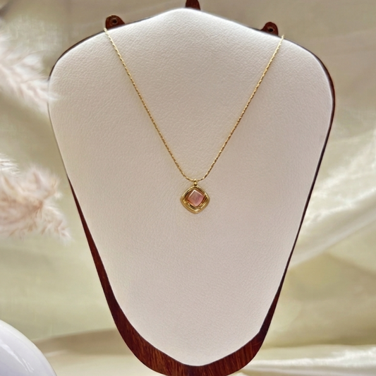 Amber Stone Necklace